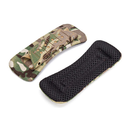 Shock-Absorbing Breathable Tactical Vest Shoulder Pads with Shock Absorption for Outdoor Backpack Vest Hunting Shooting Training