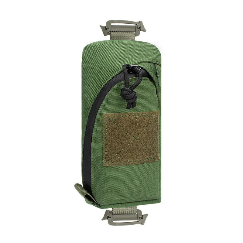 Tactical MOLLE Backpack Shoulder Strap Pouch - Multifunctional Compact EDC Organizer, Ideal for Outdoor Sports/Travel/Hunting