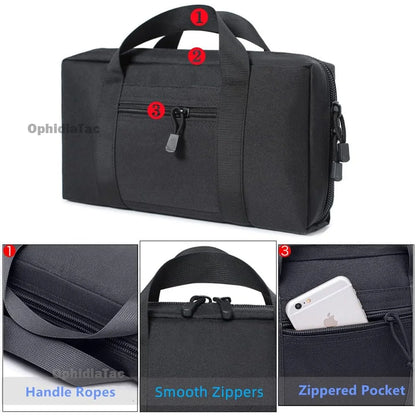 Hunting Storage Bags Shooting Range Bags Shooting Pistol Bags Pistol Compact Luggage Bags Holster Bags