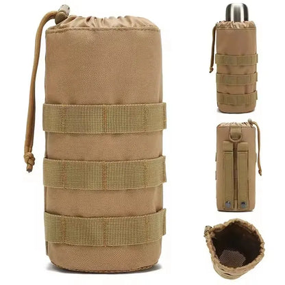 Tactical Molle Water Bottle Bag Pouch Holder Outdoor Travel Camping Hiking Cycling Fishing Hunting Water Bottle Kettle Carrier