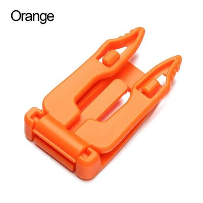 5pcs Multipurpose Camping Bag Buckle Backpack MOLLE Webbing Clip Strap Outdoor Carabiner Buckle Camping Equipment EDC Tools