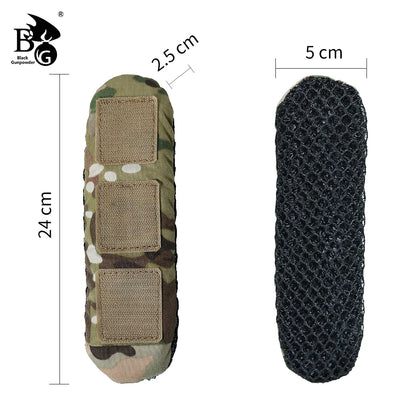 BG Tactical Vest Plate Carrier High Elastic Strong Cushioning Ventilated Pad Hunting Vest Paintball