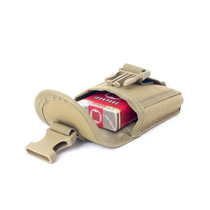 Compact Tactical EDC Cigarette Pouch Tools Organizer 1000D Nylon Water Resistant MOLLE Backpack Vest Hunting Mag Bag Waist Pack