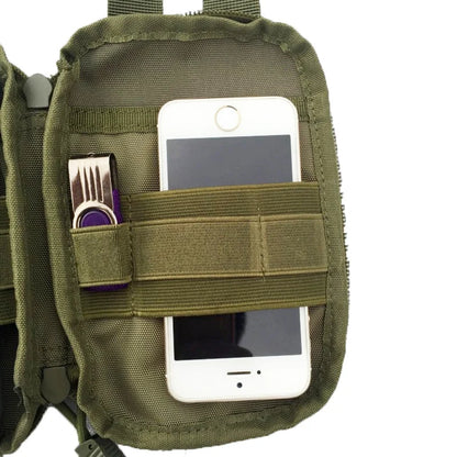 Hunting EDC Molle Pouch Portable Small Medical Waist Pack Outdoor First Aid Bag Phone Case Holder Camping Hunting Accessories