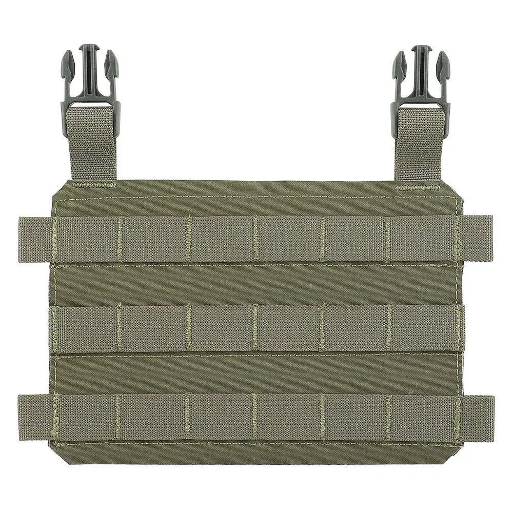 LV119 FCPC Chest Rig Flap Panel Expansion Tactical Vest Plate Carrier Front Flap Panel HS Style Thorax MOLLE Placard Chest Rig
