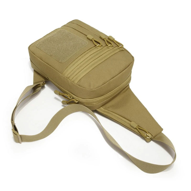 Tactical Concealed Crossbody Gun Bag Shoulder Chest Pack Outdoor Hiking Hunting Camping Chest Bag with Gun Holster