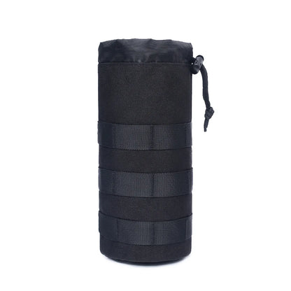 Outdoor Molle Water Bottle Pouch Waist Bag Holder Travel Camping Hiking Cycling Fishing Hunting Water Bottle Kettle Carrier