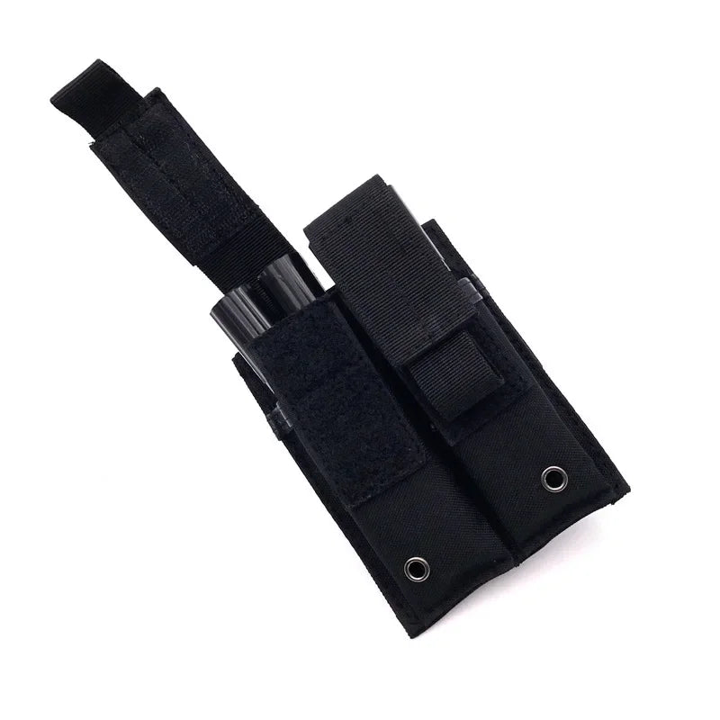 9Mm Morley Magazine, Double Pistol Mag Case, Tactical Vest Bag, Outdoor Hunting Flashlight Holder, Multi-tool Fanny Pack