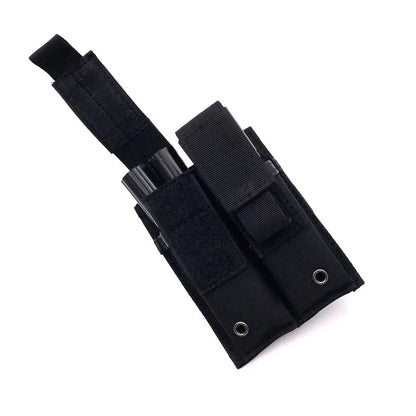 9Mm Morley Magazine, Double Pistol Mag Case, Tactical Vest Bag, Outdoor Hunting Flashlight Holder, Multi-tool Fanny Pack