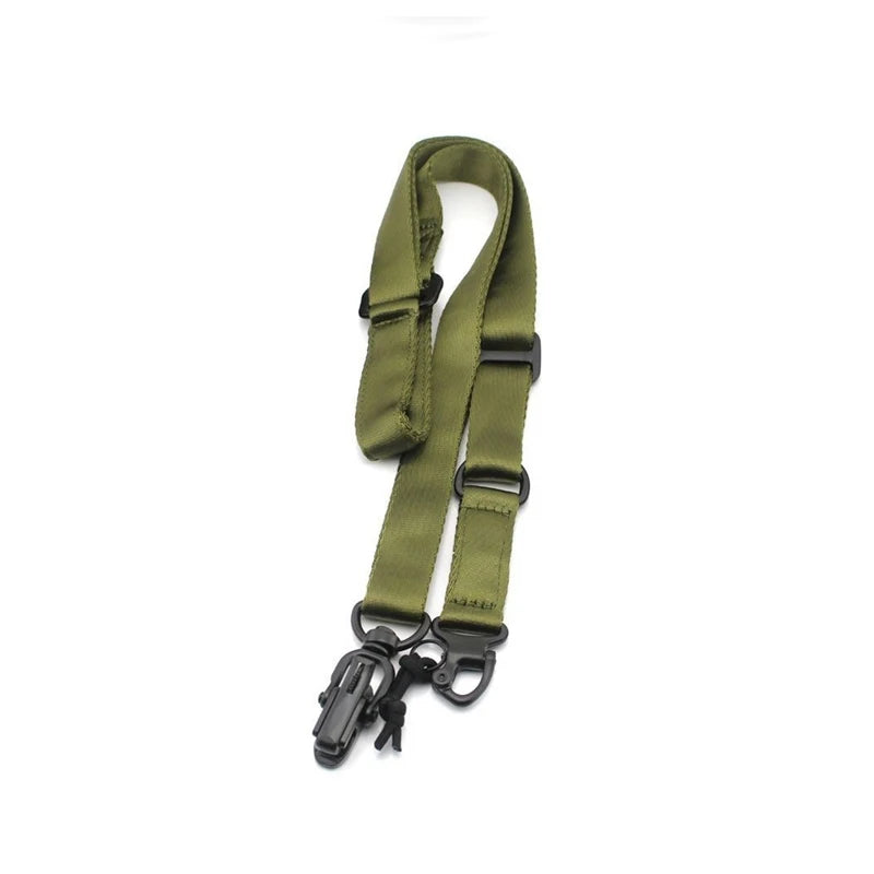 Adjustable MS2 Tactical Sling-Secure Single-Point Safety Strap With Hook For Hunting Training Sport Outdoor Adventures