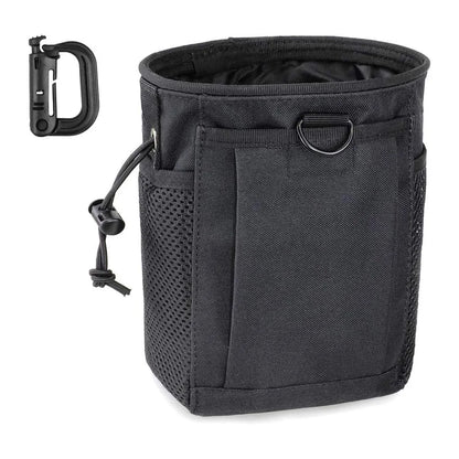Molle Dump Pouch,Hunting Magazine Recovery Pouch Drastring Ammo Bag Belt Waist Fanny Pack Adjustable Holster Bag