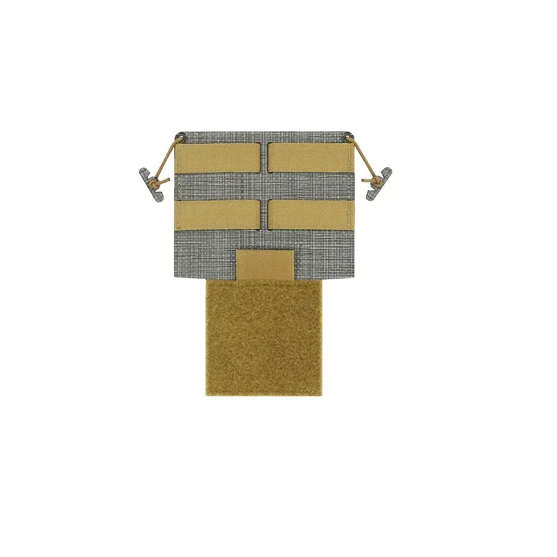 Tactical Vest Chest Platform Plate Molle Chest Hanging Attachment Plate T Type Chest Expansion Board