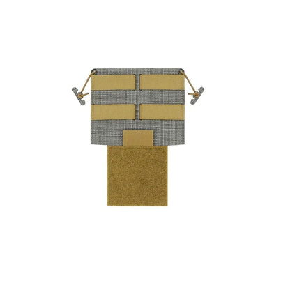 Tactical Vest Chest Platform Plate Molle Chest Hanging Attachment Plate T Type Chest Expansion Board