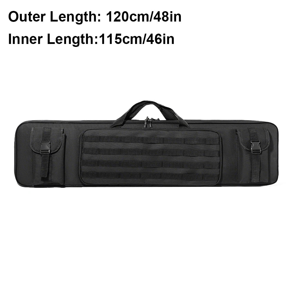 90/120cm Soft Rifle Case Gun Bag Hunting Backpack Sniper Carbine Shotgun Case Carrer Airsoft Rifle Bag Shooting Range Bag