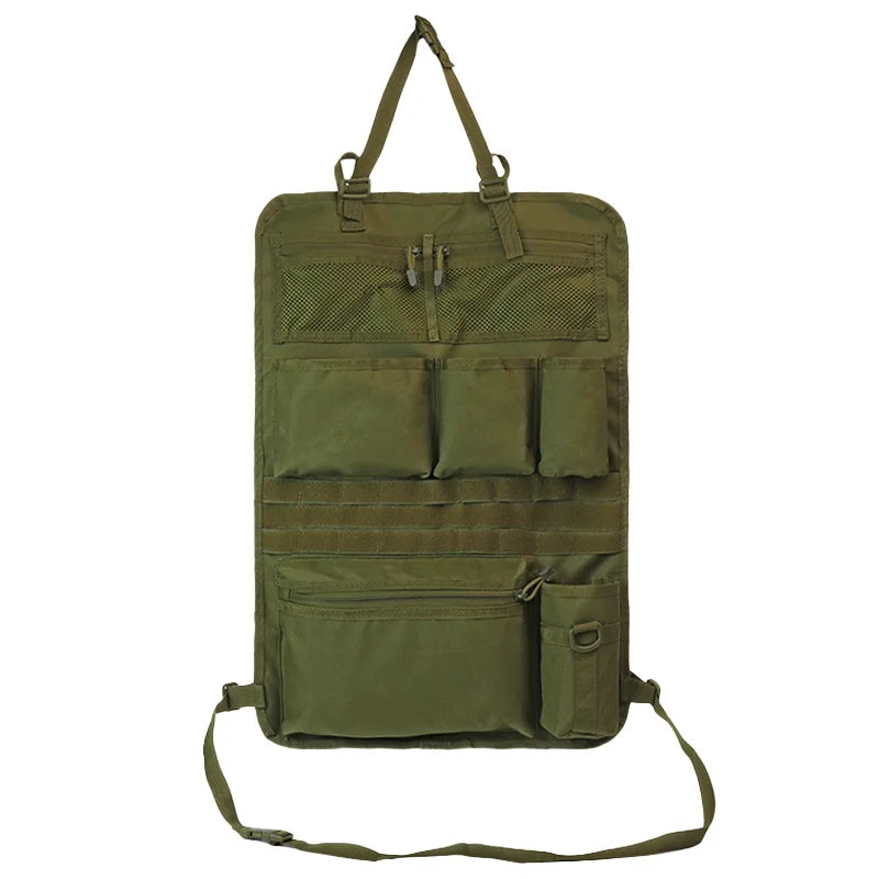 Multi Functional Car Organizer Camouflage Storage Hanging Bag Seat Backrest Storage Bag Interior Accessories 1 Piece