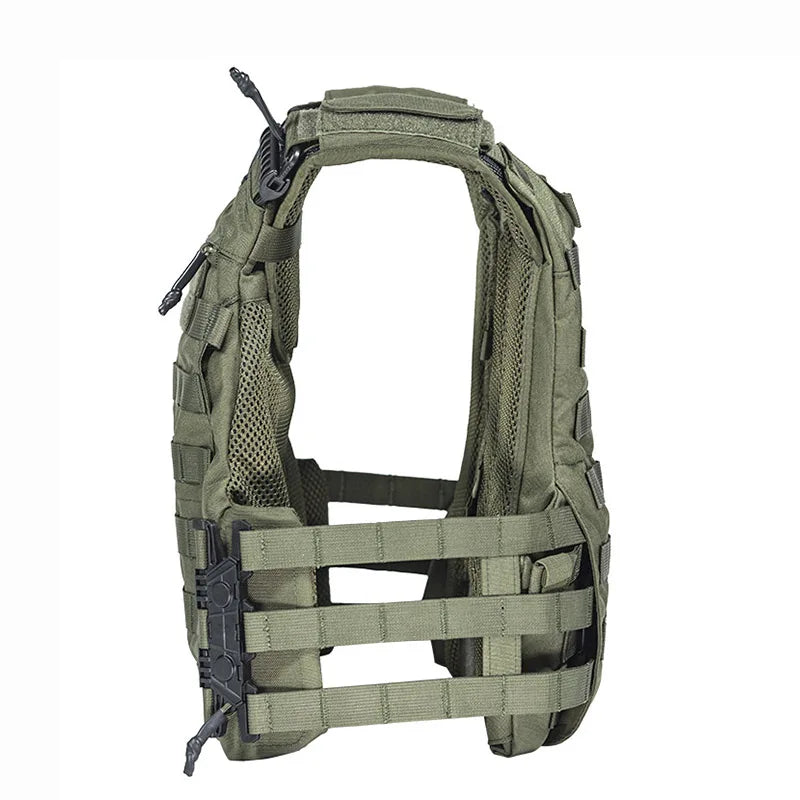 Complete Set of 1000D Anti-Red and Anti-Tactical Quick-Release Vest with Accompanying Accessory Package