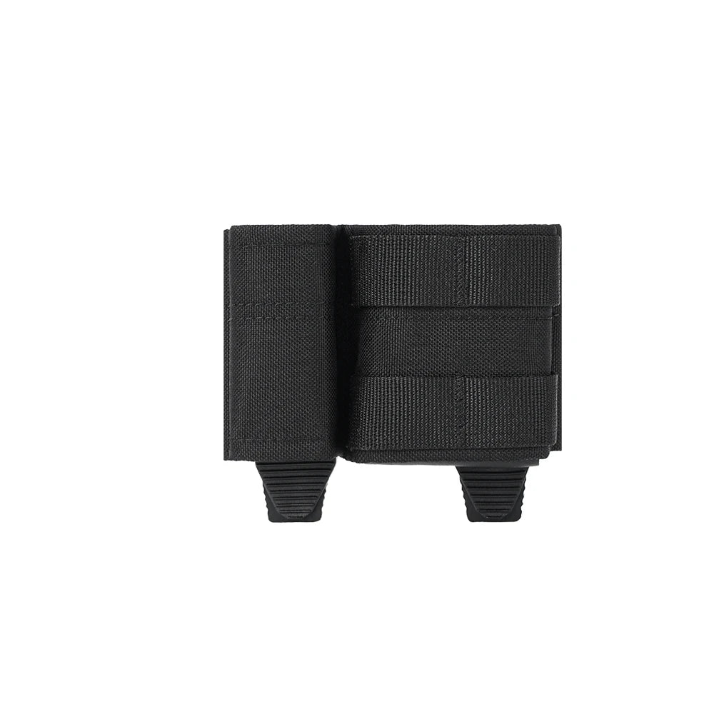 OPHIDIANTAC Tactical 5.56+9mm Hybrid Mag Pouch MOLLE Quick-Insert Magazine Bag with Pull-Tabs for AR15 M4 Airsoft Gear