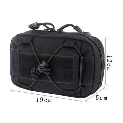 Molle Waist Bag Tactical Pouch Medical First Aid Tool Gear Gadget Bag Pouch Outdoor Sports Hunting Cycling Accessories