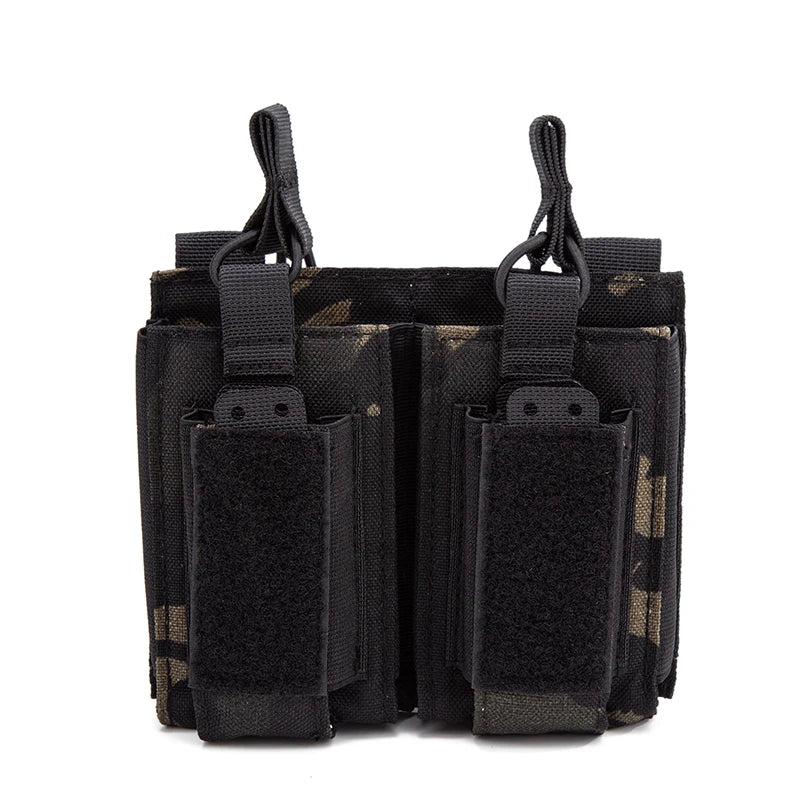 M4 M14 M16 AK AR Magazine Pouch Tactical Molle Triple Magazine Pouch Double-Layer Mag Pouches Universal Cartridge Holder