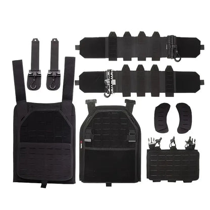 YAKEDA Tactical Vest Outdoor Hunting Plate Carrier Protective Adjustable Vest Airsoft Carrier Combat Equipment 6094 Vest