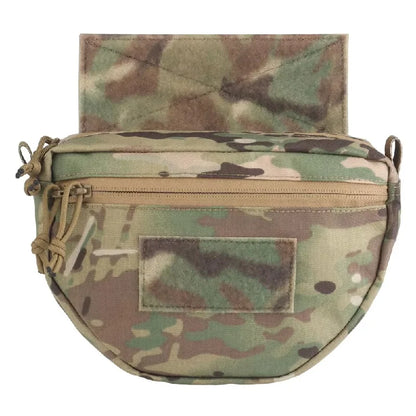 Tactical Vest Underbelly Pouch Hunting Vest Drop Pouches for JPC LBT-6094A V5 Plate Carrier Airsoft Gear Abdominal Storage Bag