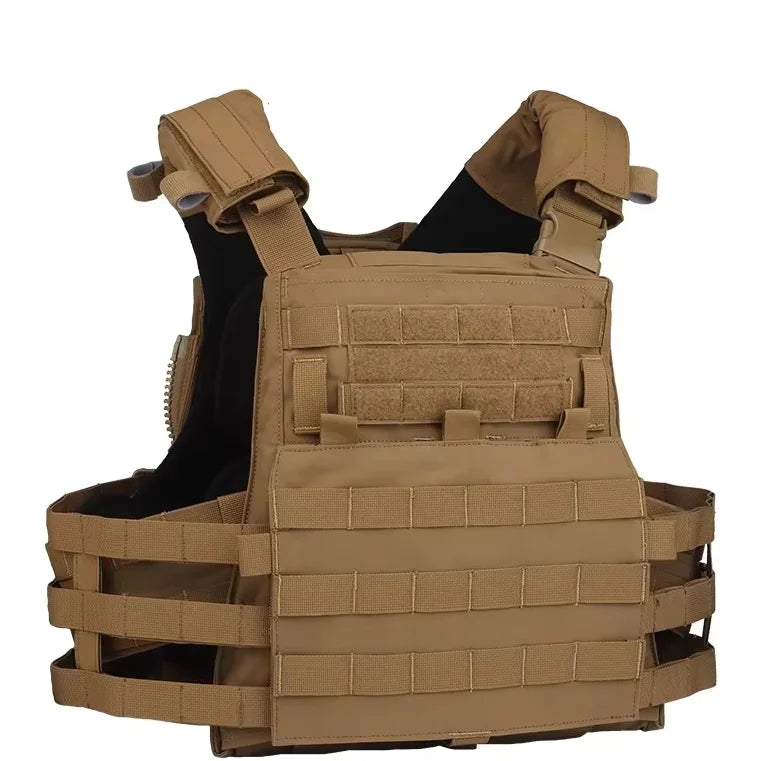 Avs Mbav Trapezoidal Board Bag Quick Release Tactical Vest Compatible with Sapi Mbav Protective Board Soft Lining Hunting Vest