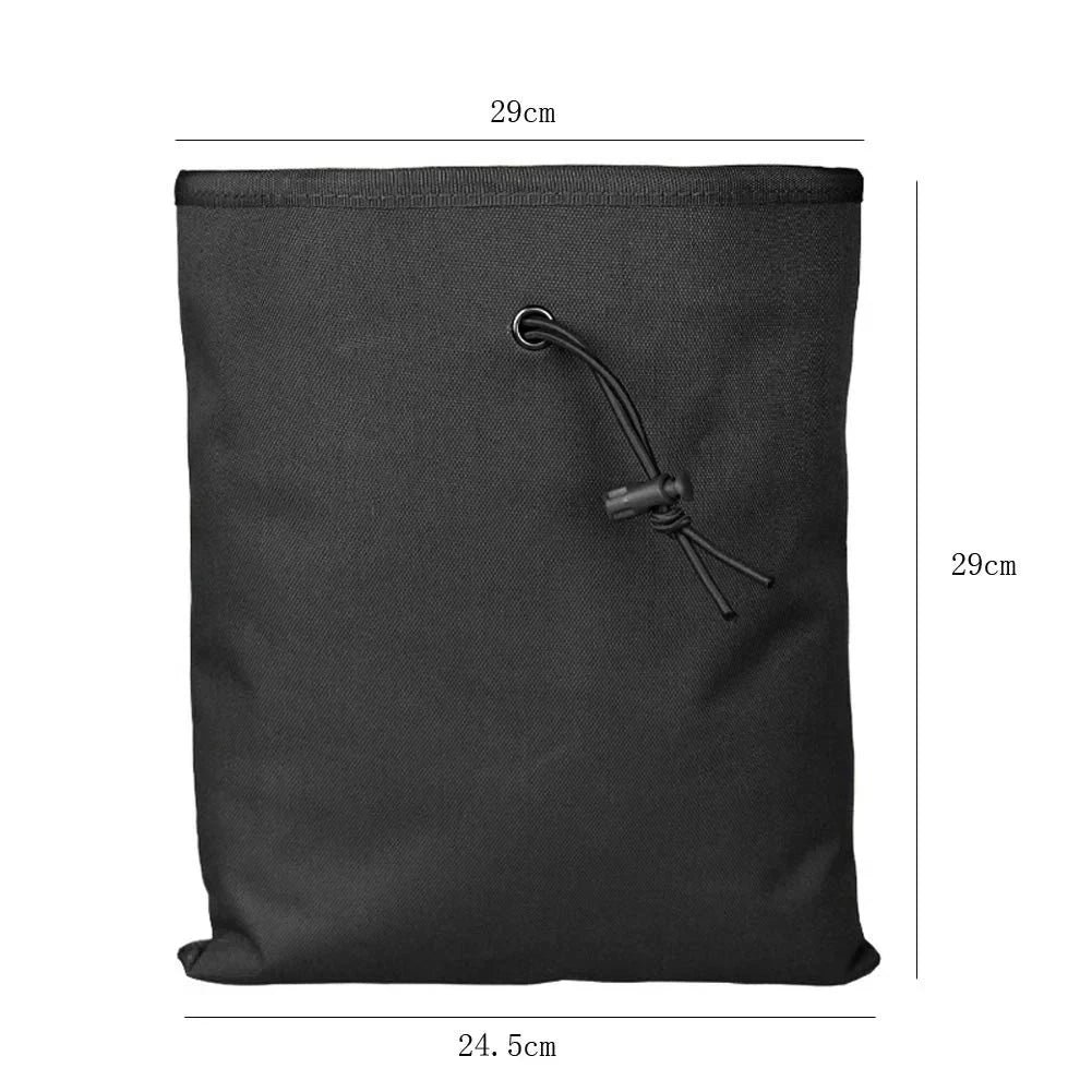 Storage Pack Hunting Gear Holder MOLLE Dump Pouch Hunting Mag Recovery Bag Drawstring Magazine Recycling