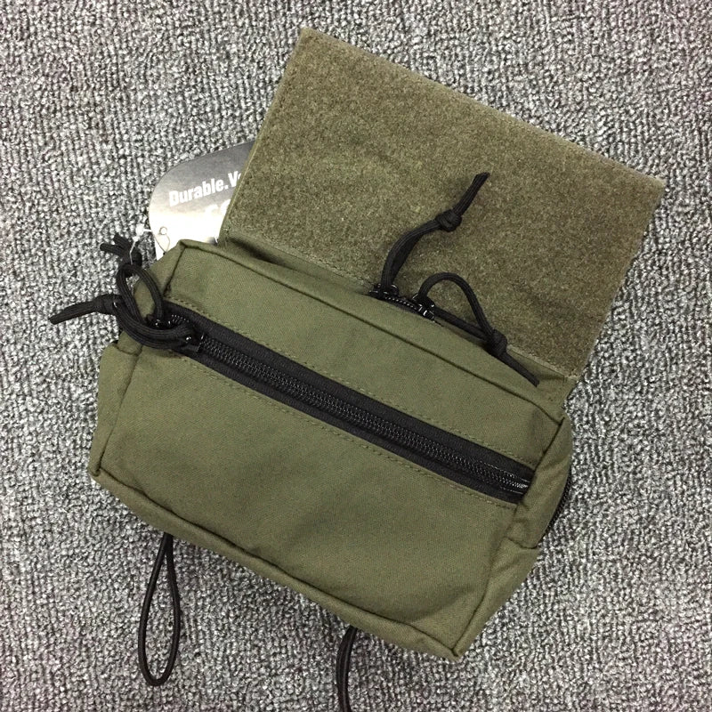 Tactical Hanging Pouch MK3 MK4 Plate Carrier Abdominal Bag Vest Multi-Functional EDC Multicam Fanny Pack Gear