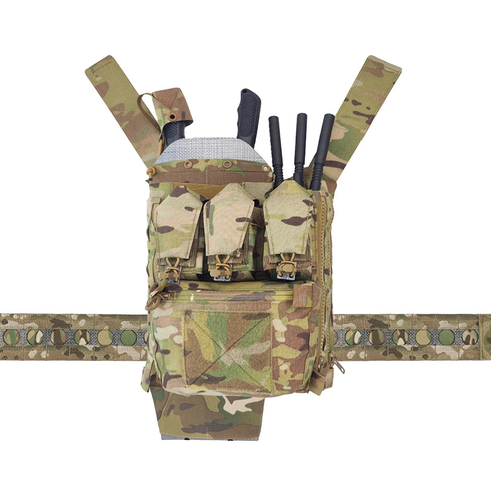Tactical Tool Sleeve for FCPC V5 Vest Hunting Accessories Tool Storage Compartment