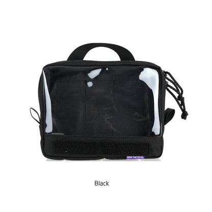 PEW TACTICAL Multiple Transparent and Visible Storage Bag Accessory Pouch Tactical Backpack Built-In Sundry Bag