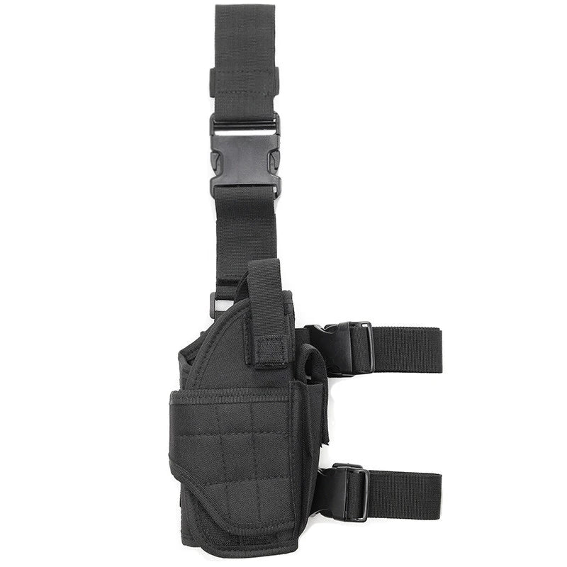 Tactical Leg Holster Airsoft Hunting Pistol Holster Pouch Adjustable Strap Nylon Gun Holster For Universal Gun