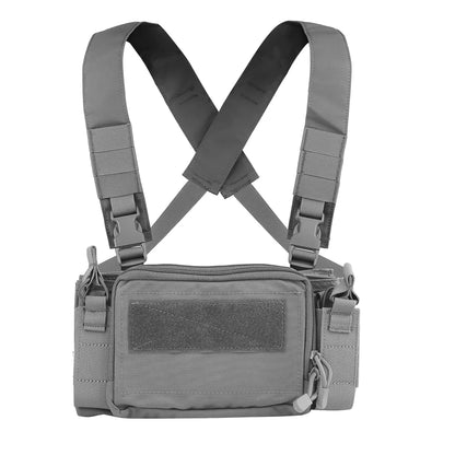 D3CRM Tactical Chest Rig Lightweight With 9mm/5.56 Mag Bag Quick Release Outdoor    Hunting Vest CS Match Wargame Chest Rig Gear