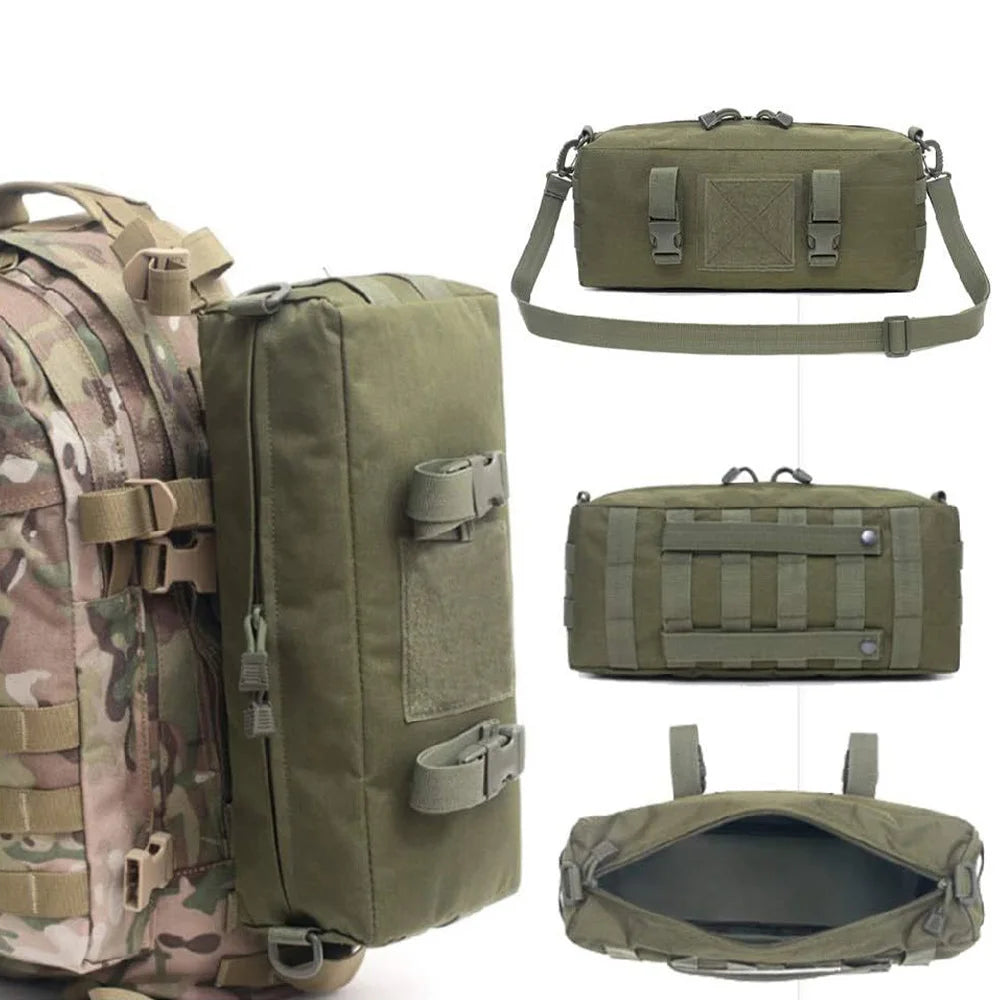 OPHIDIAN  Outdoor waterproof accessories large miscellaneous storage bag molle accessory bag sports storage shoulder bag