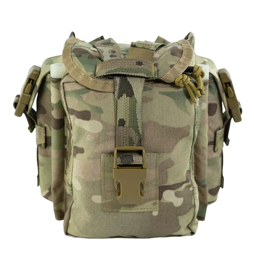 Outdoor Water Bottle Bag Multifunctional MOLLE Waist Bag Accessory Pouch Kettle Cup Cover