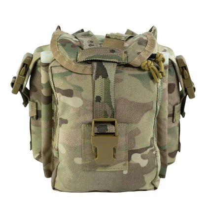 Outdoor Water Bottle Bag Multifunctional MOLLE Waist Bag Accessory Pouch Kettle Cup Cover