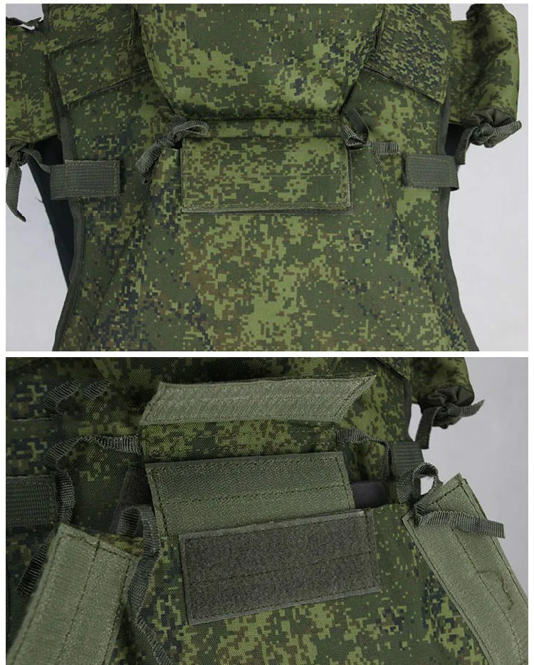  Replica Russian Tactical 6B13 MOLLE Tactical Vest Killa Combat Vest / EMR Neck Shoulder Lower Body Protector Vest For Cosplay