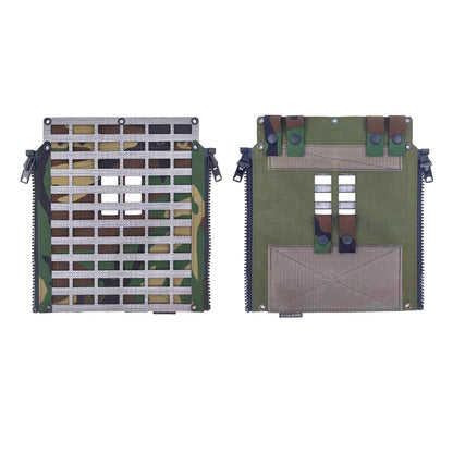 Multifunctional Laser Cutting SS Style Molle Back Panel for Lv119 Overt Tegris