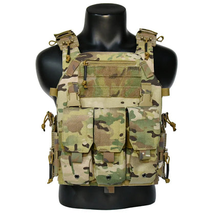 Tactical Plate Carrier 1000D Nylon Outdoor Tactical vest Hunting Protective Adjustable MOLLE System Vest