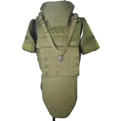 Full Protective Hunting Tactical Vest Outdoor Molle Plate Carrier Tactics Camouflage Equipment Collar Shoulder Protector