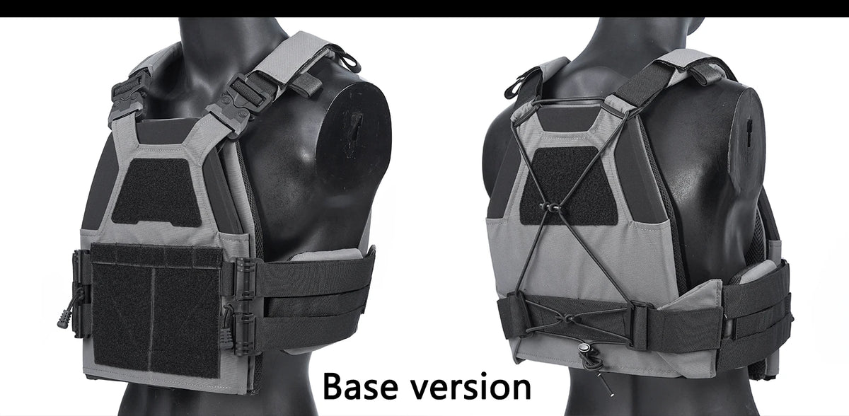 DMGear XP10 Tactical Vest Quick Release Adjustable Airsoft Gear Equipment Accessory Wargame Outdoor Hunting Outdoor
