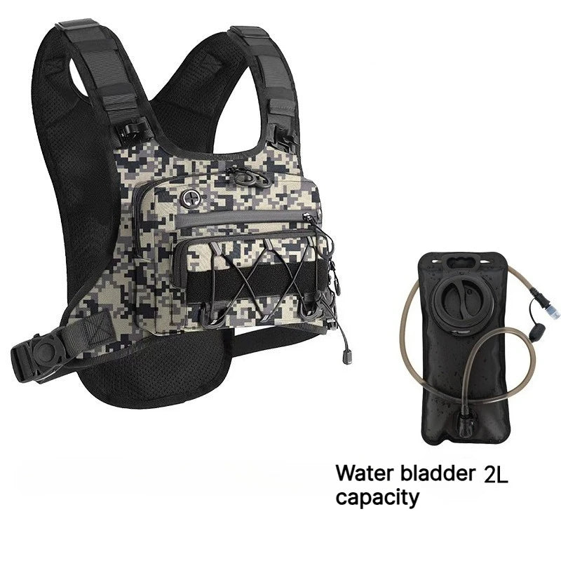New Tactical Chest Bag Multi-functional Off-road Motorcycle Travel Portable Hiking Riding Backpack Core Pack