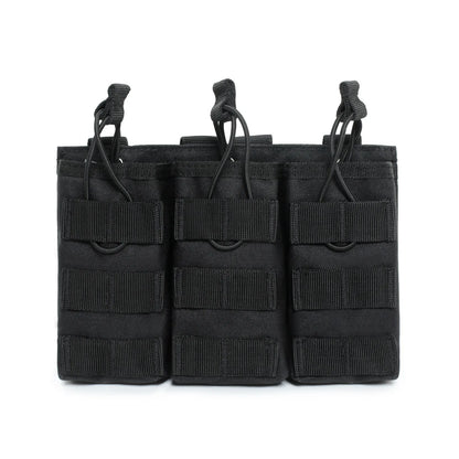 1000D Nylon Single Double Triple Magazine Pouch AR15 M4 5.56 AK 7.62 Holster Molle Airsoft AEG GBB Mag Carrier