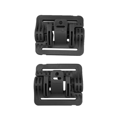 Tactical 2pcs Tactical Vest Quick Release Buckle Slider Strip Module Strip Buckle