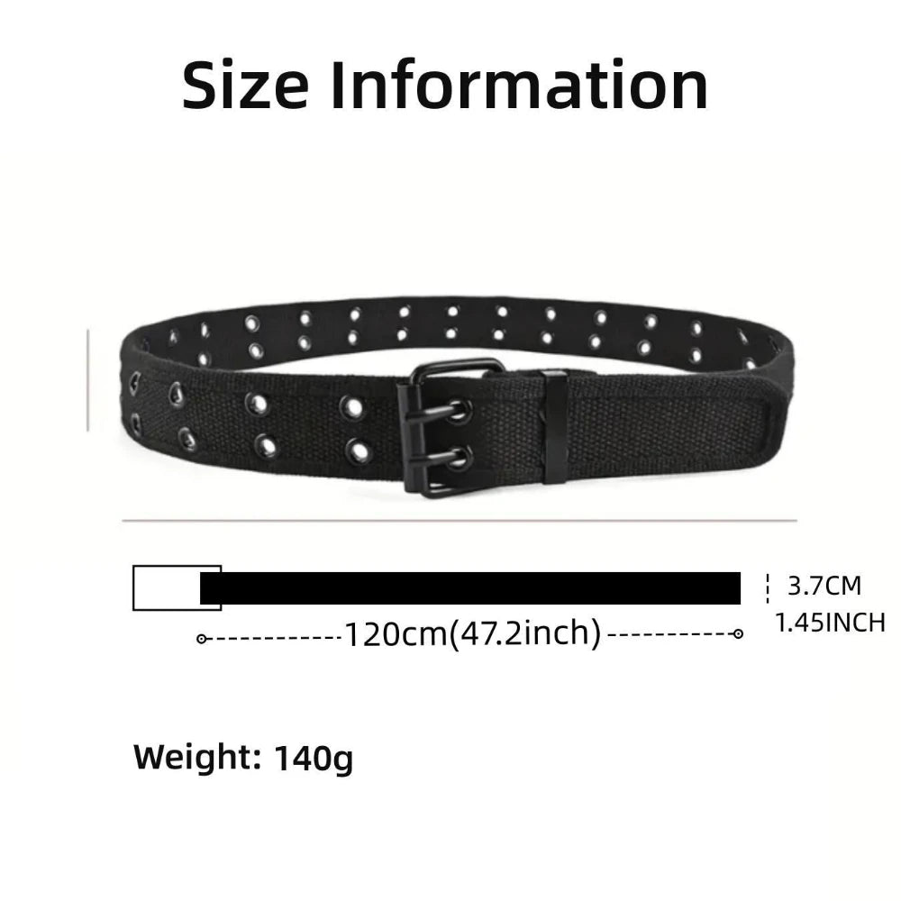 Men Belts Canvas Outdoor Belt Nylon Webbing Tactical Belt Fashion Casual Designer Unisex Belts High Quality Sports Strap FRALU