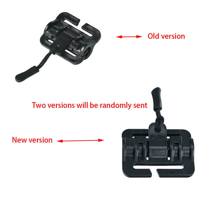 Molle Tactical Short Vest Quick Release Buckle Adapter Convert Shoulder Plate Carrier POM Material Solid Hunting Accessories