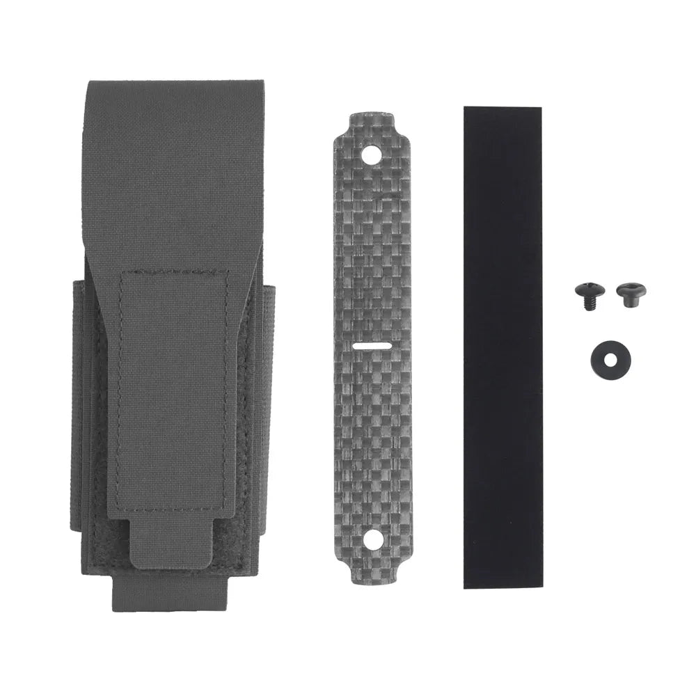 Tactical Grenade Pouch Single Flashbang Pouch Molle Tool Bag with Combat Belt Plate Carrier Airsoft Hunting Gear
