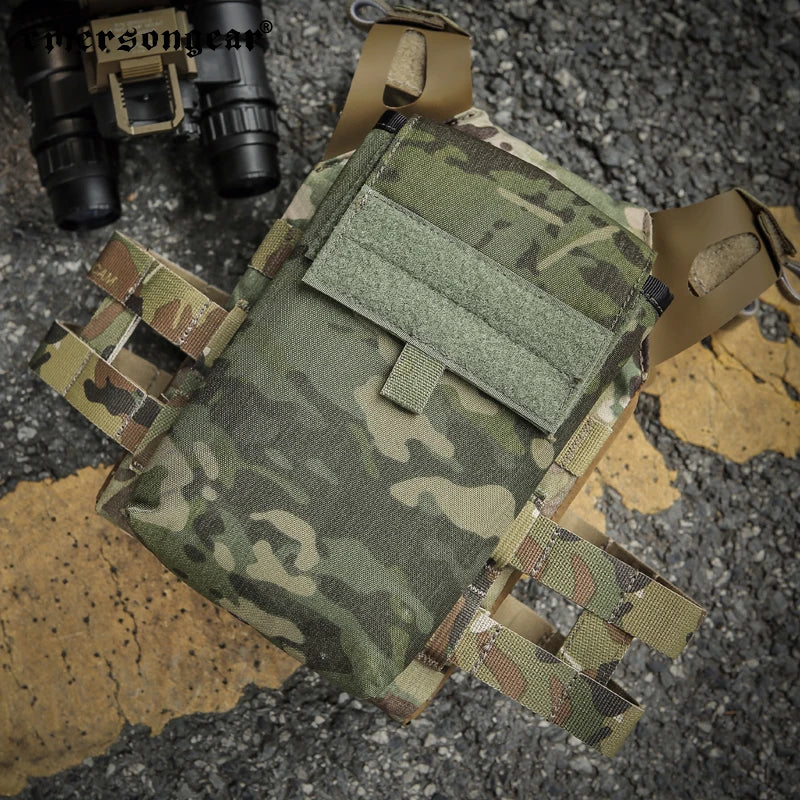 Emersongear Hunting Vest For Kids Modular MOLLE Plate Carrier Hiking Training Outdoor Sports Combat Body Protective Nylon