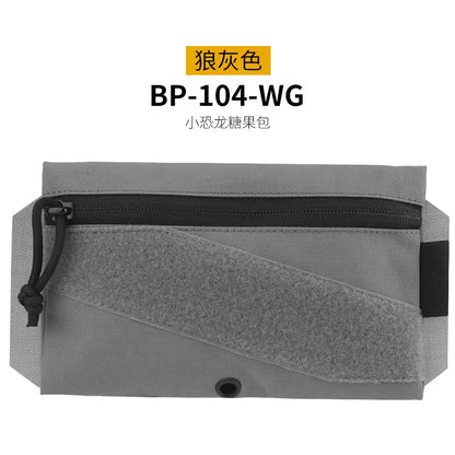 Tactical AC Candy Pouch with Velcro Fastener, Storage Bag for Airsoft Vest Plate Carrier
