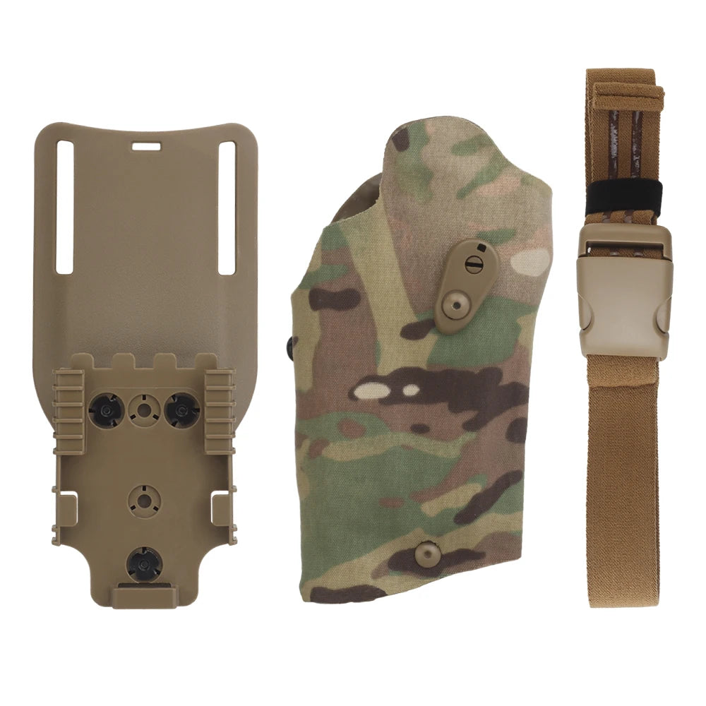 Sig P320 M17 M18 Uesd With X300 X300U Light Safety Block Quickly Release  Holster Multi-angle  Carrier
