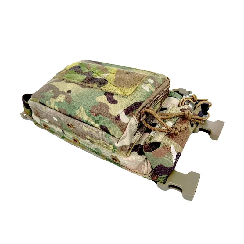 Tactical D3CRM Chest Rig Airsoft Micro Chest Vest Hunting Multi-function Modular Lightweight 500D Vest Mag Pouch Gear
